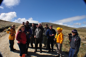 Falklands - Norman sharing his experiences
